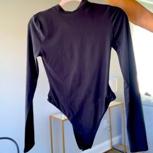 Black Long Sleeve Bodysuit